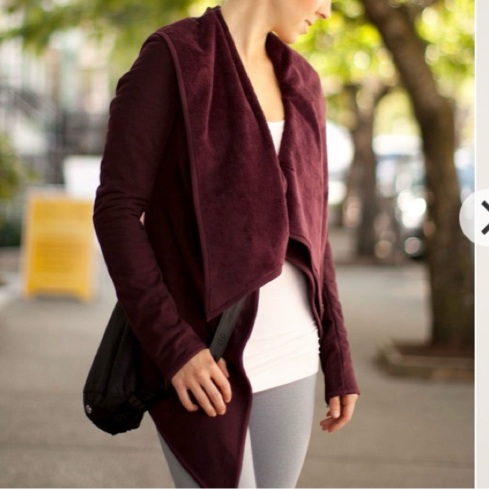 Lululemon Athletica Deep Burgundy Presence of Mind Jacket
